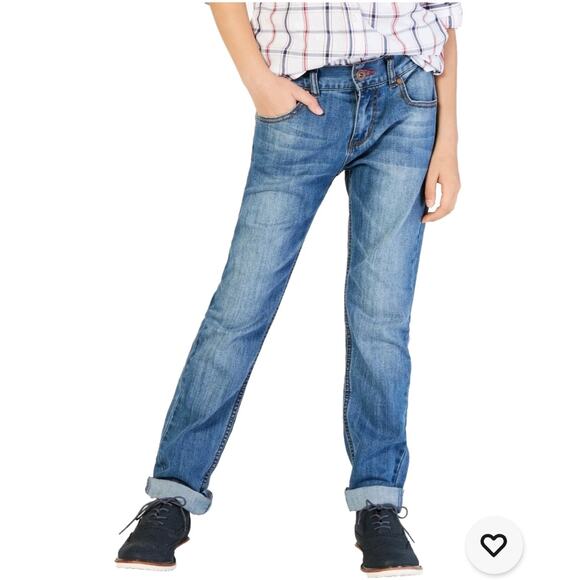 Tommy Hilfiger Other - Tommy Hilfiger Big Boys Regular-Fit Jeans, Stone Blue, 12